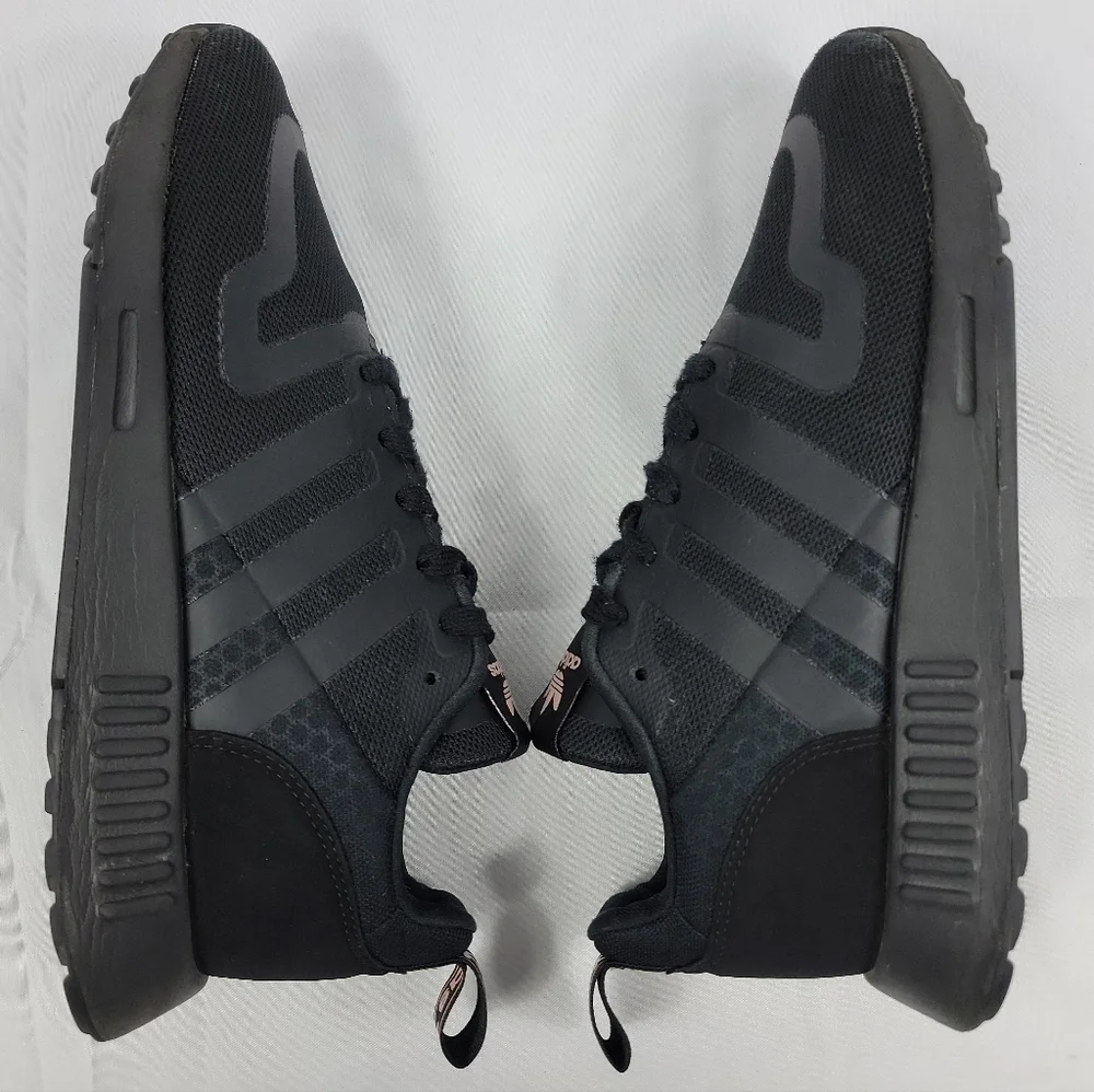 Adidas Multix Athletic Comfort Shoes Womens Size 7.5 Black Sneakers FZ3453 - Picture 10 of 12